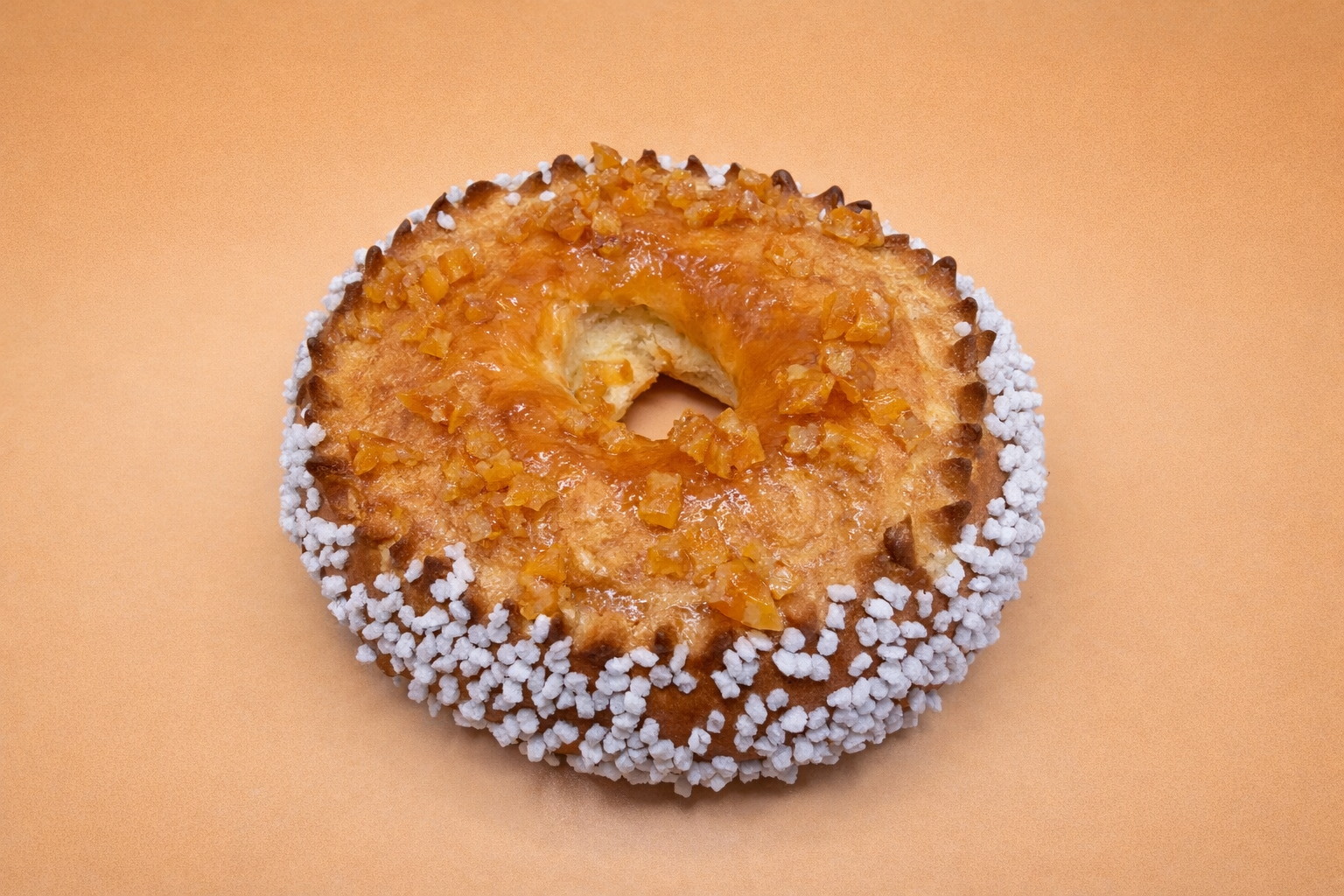 Brioche — Brioche des Rois aux fruits confits, faite maison