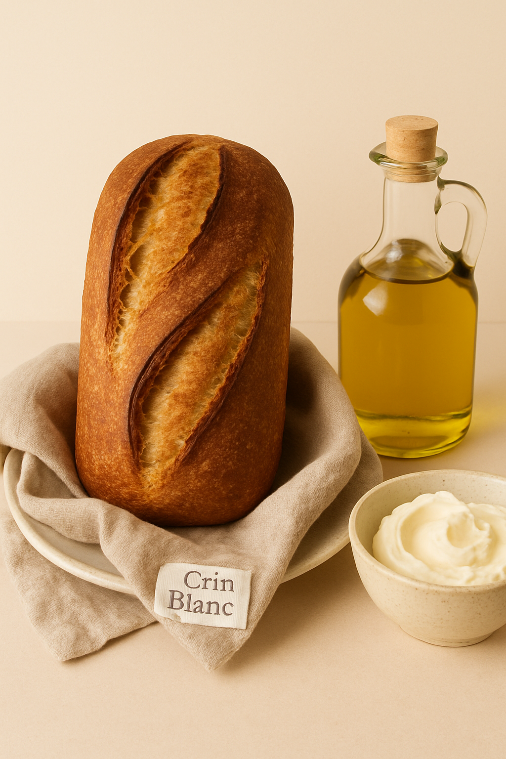 Salle de dégustation de la boulangerie Crin Blanc