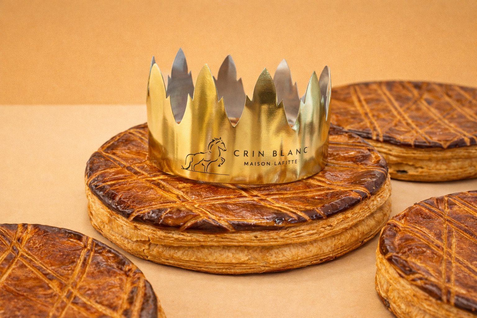 Galette des rois — feuilletage pur beurre, façonnée chaque matin